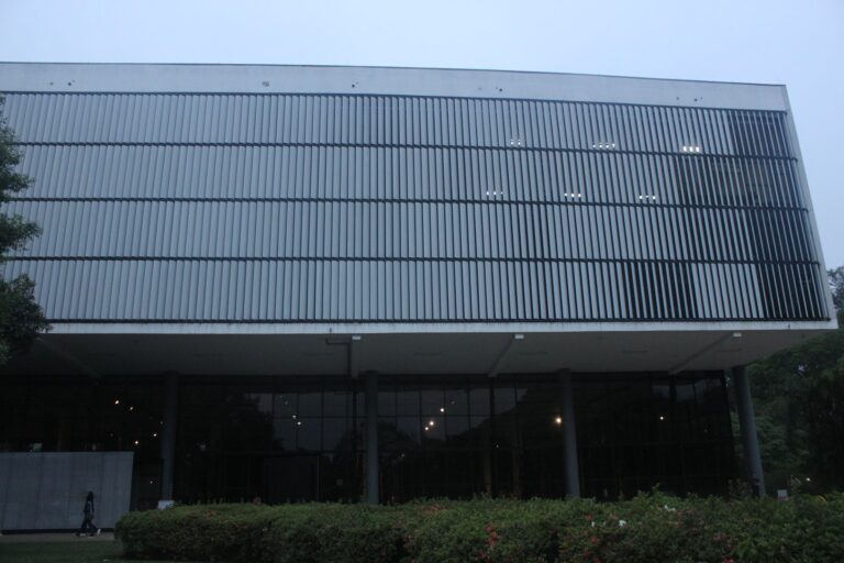 Pavilhão Ciccillo Matarazzo no Parque Ibirapuera em São Paulo, palco do SPFW e da estreia do sistema de biometria facial do Sem Parar - Fonte: Wikimedia Commons